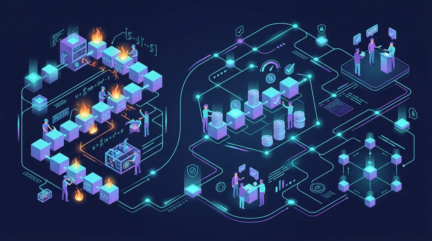 Blockchain Consensus Mechanisms Explained: PoW, PoS and Beyond